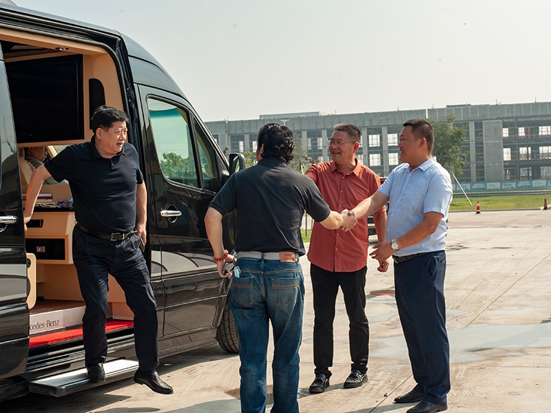 中外企業家聯盟主席蒞臨智邁德調研指導 智邁德股份有限公司